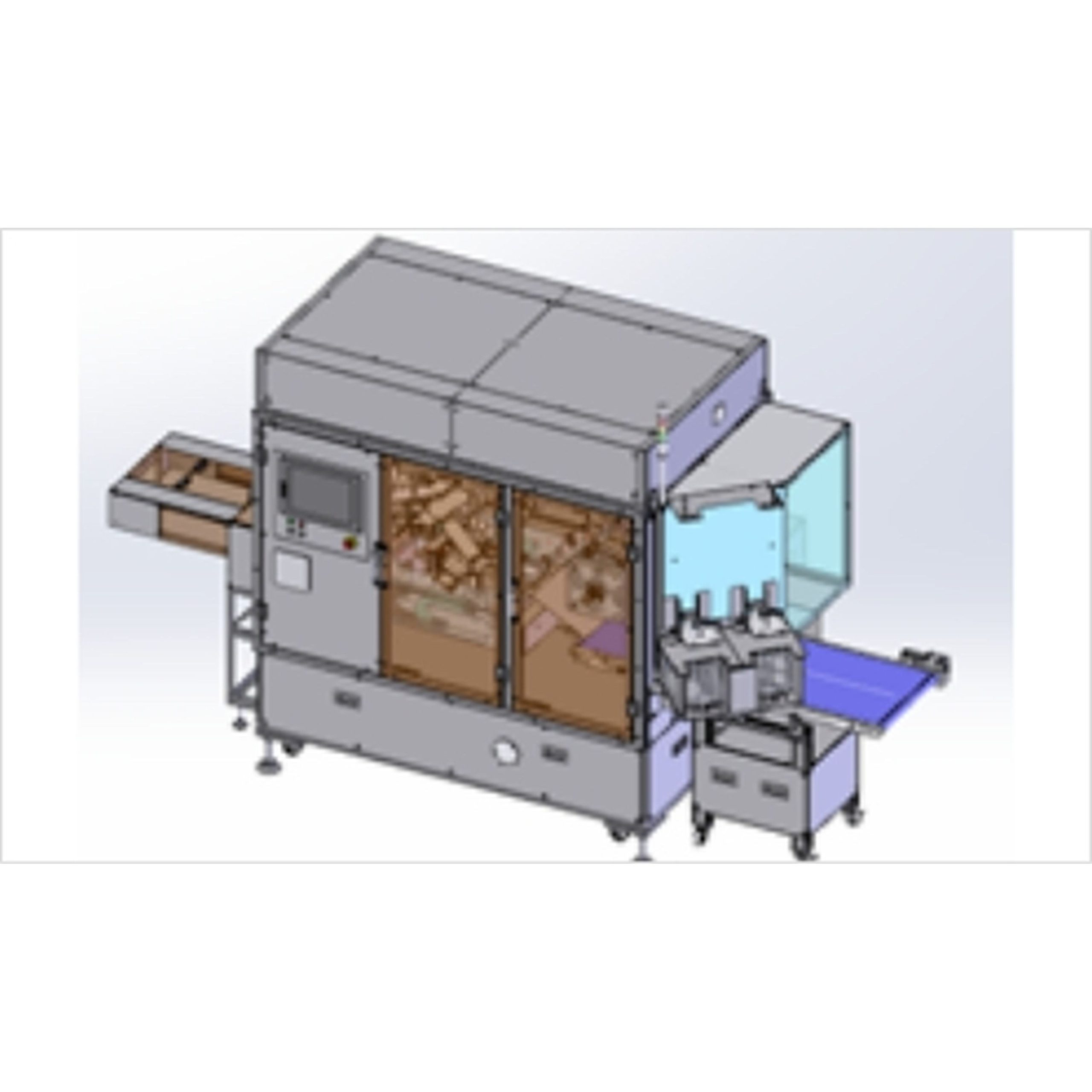 三角サンドイッチ袋詰め装置